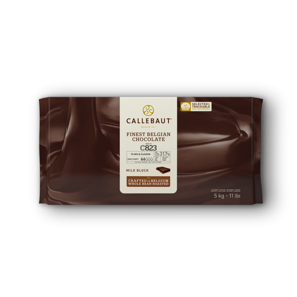 Callebaut - Milk Chocolate - C823 - 11 lb Block